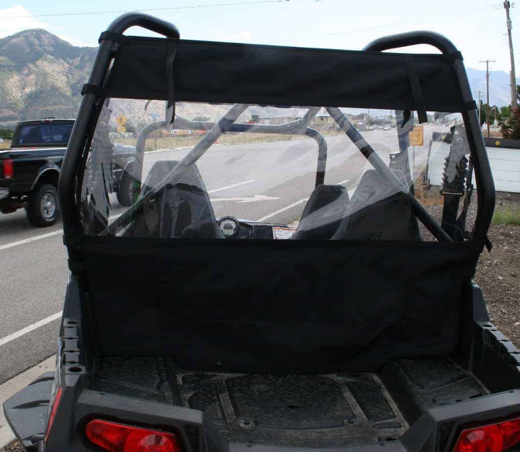 Polaris Rzr 800 4 Seat Rear Window Dust Barrier